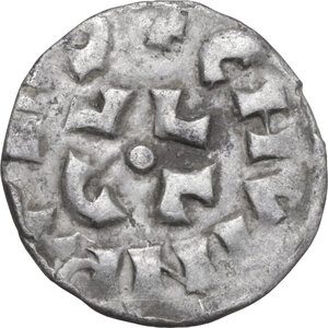 obverse: Italy. Corrado II di Franconia (1026-1039). . AR Denaro, Lucca mint