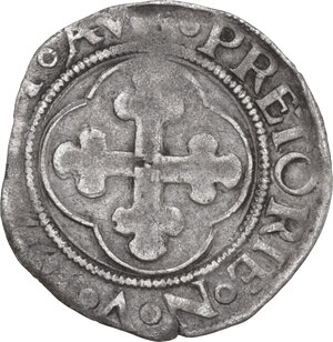 reverse: Italy. Carlo II (1504-1553). AR Grosso III type, Savoy, Aosta mint