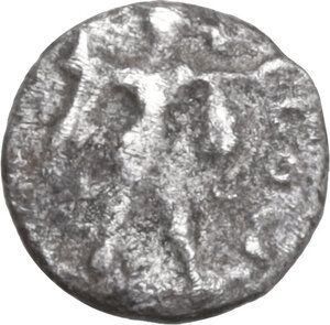 obverse: Lucania, Poseidonia-Paestum. AR Hemiobol, 445-420 BC