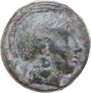 obverse: Lucania, Poseidonia-Paestum. AE 15.5 mm, c. 420-390 BC