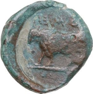 reverse: Lucania, Poseidonia-Paestum. AE 15 mm, 420-390 BC