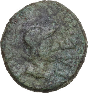 obverse: Lucania, Poseidonia-Paestum. AE Semis, 90-45 BC