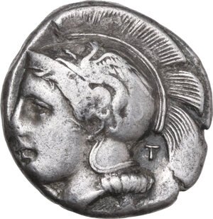 obverse: Northern Lucania, Velia. AR Nomos, 400-340 BC