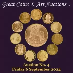 Banner Great Coins & Art Auctions 4