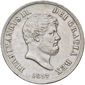 obverse: NAPOLI, Ferdinando II Di Borbone - 120 Grana, 1857