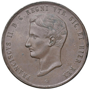 obverse: NAPOLI, Francesco II di Borbone - 10 Tornesi, 1859