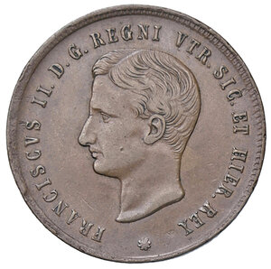 obverse: NAPOLI, Francesco II di Borbone - 2 Tornesi, 1859