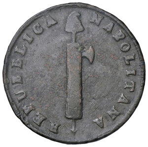 obverse: NAPOLI, Repubblica Napoletana - 6 Tornesi, (1799) An VII