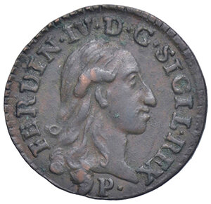 obverse: ORBETELLO, Reali Presidi della Toscana - 1 Quattrino, 1798