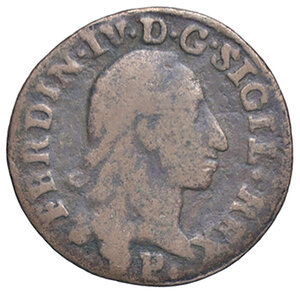 obverse: ORBETELLO, Reali Presidi della Toscana - 1 Quattrino, 1798