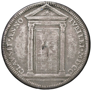 reverse: ROMA, Clemente XI - Testone, 1700