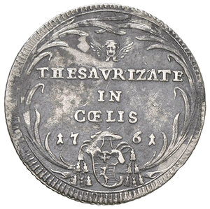 reverse: ROMA, Clemente XIII - Giulio, 1761