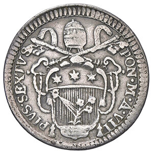 obverse: ROMA, Pio VI - Grosso, 1782