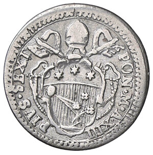 obverse: ROMA, Pio VI - Grosso, (1775-1779) An XIII