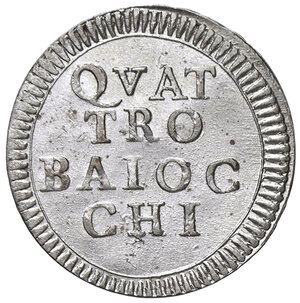 reverse: ROMA, Pio VI - Quattro Baiocchi, 1793