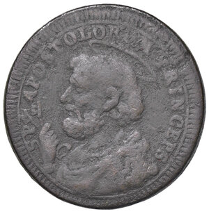 obverse: ROMA, Pio VI - Due Baiocchi e Mezzo, 1796