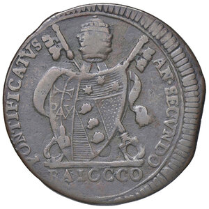 obverse: ROMA, Pio VII - Baiocco, 1802