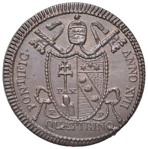 obverse: ROMA, Pio VII - Quattrino, 1816