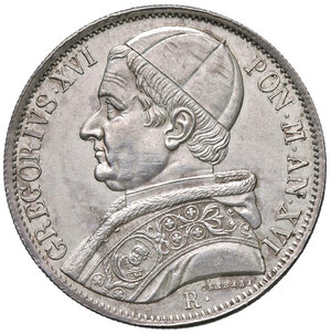 obverse: ROMA, Gregorio XVI - Scudo, 1846