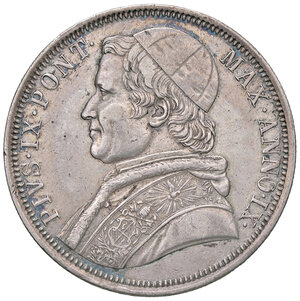 obverse: ROMA, Pio IX - Scudo, 1854