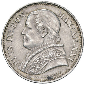 obverse: ROMA, Pio IX - 2,5 Lire, 1867