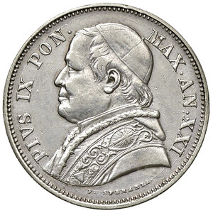 obverse: ROMA, Pio IX - 2,5 Lire, 1867