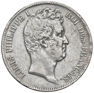 obverse: FRANCIA, Luigi Filippo - 5 Franchi, 1830 D