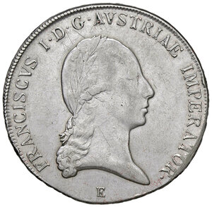 obverse: AUSTRIA, Tallero di Convenzione, 1821-E