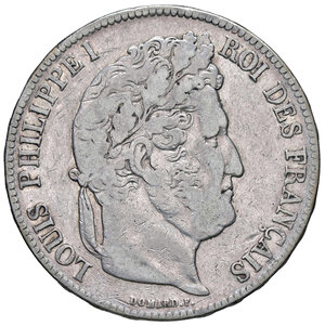 obverse: FRANCIA, Luigi Filippo - 5 Franchi, 1836 A