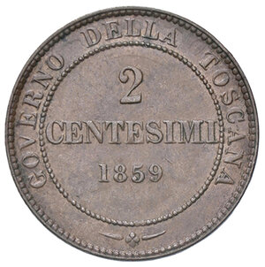 reverse: VITTORIO EMANUELE II RE ELETTO, 2 Centesimi, 1859