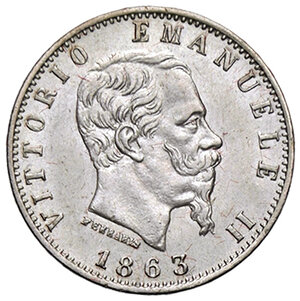 obverse: VITTORIO EMANUELE II, 20 Centesimi 