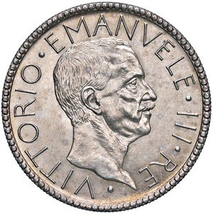 obverse: VITTORIO EMANUELE III, 20 Lire, 1927-VI