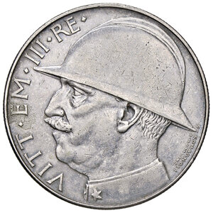 obverse: VITTORIO EMANUELE III, 20 Lire, 1928