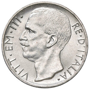 obverse: VITTORIO EMANUELE III, 10 Lire, 1927**