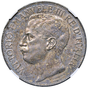 obverse: VITTORIO EMANUELE III, 5 Lire, 1911