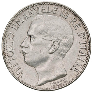 obverse: VITTORIO EMANUELE III, 2 Lire, 1911