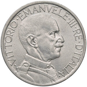 obverse: VITTORIO EMANUELE III, 2 Lire, 1923