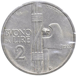 reverse: VITTORIO EMANUELE III, 2 Lire, 1923