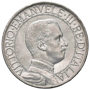 obverse: VITTORIO EMANUELE III, 1 Lira, 1913