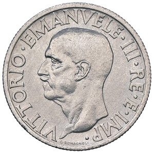 obverse: VITTORIO EMANUELE III, 1 Lira, 1936