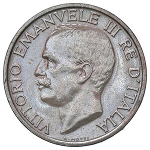 obverse: VITTORIO EMANUELE III, 10 Centesimi, 1934