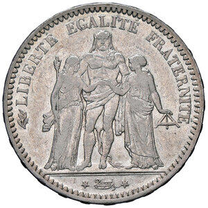 obverse: FRANCIA, Terza Repubblica - 5 Franchi, 1873 A