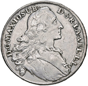 obverse: GERMANIA, Baviera - Tallero, 1768