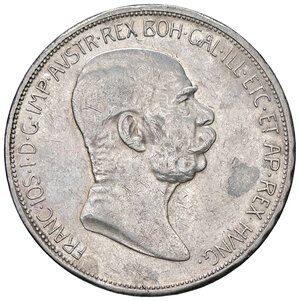 obverse: AUSTRIA, 5 Corone, 1908