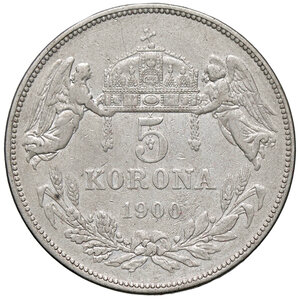 reverse: AUSTRIA, 5 Corone, 1900-KB