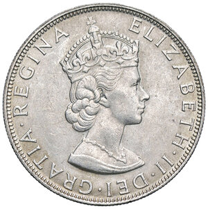 obverse: BERMUDA, Elisabetta II - 1 Bermuda Crown, 1964