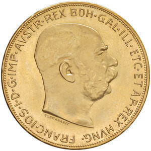 obverse: AUSTRIA, Franz Joseph I - 100 Corone. Vienna, 1915