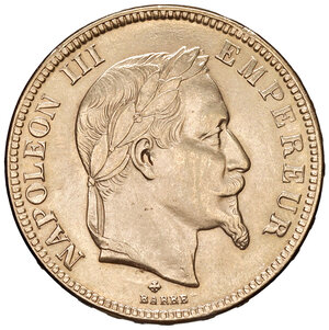 obverse: FRANCIA, Napoleone III - 100 Franchi, 1869