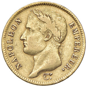 obverse: FRANCIA, Napoleone I - 40 Franchi, 1811