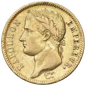 obverse: FRANCIA, Napoleone I - 40 Franchi, 1811